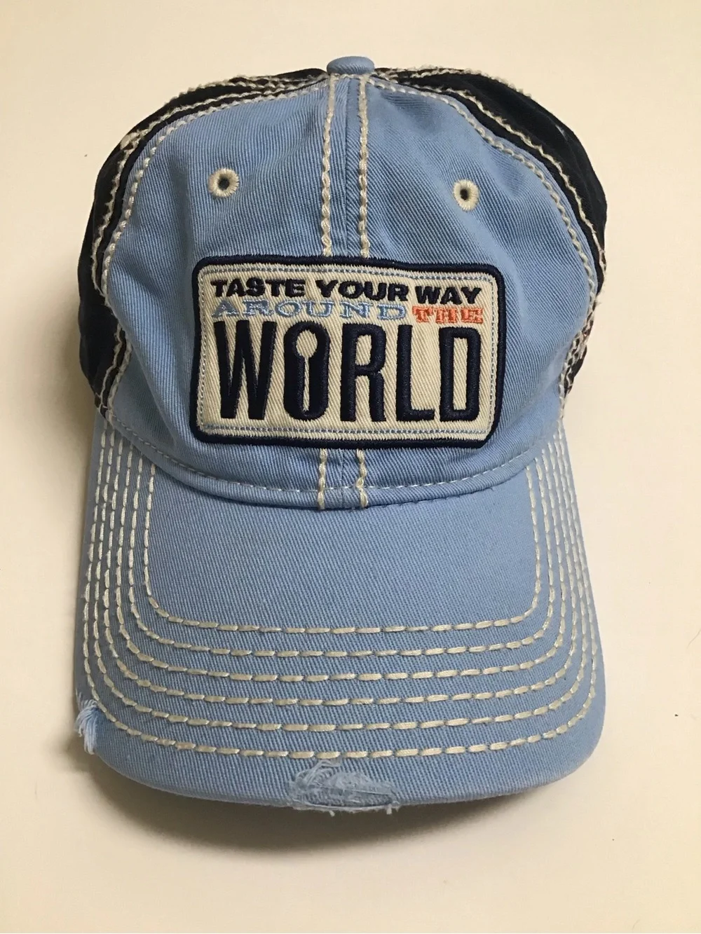 Disney Parks Exclusive Epcot Food & Wine Festival 2017 Baseball Hat Cap Cotton
